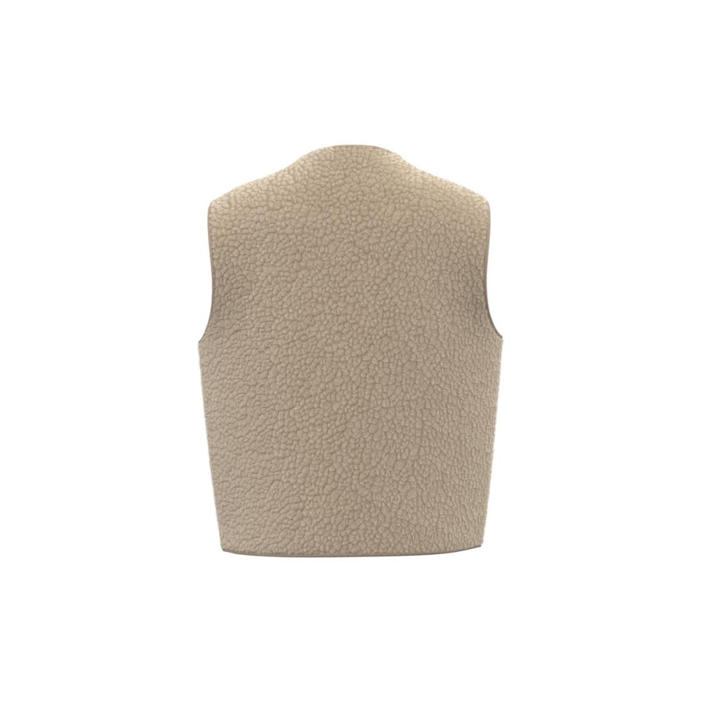 Veste sans manches en sherpa femme