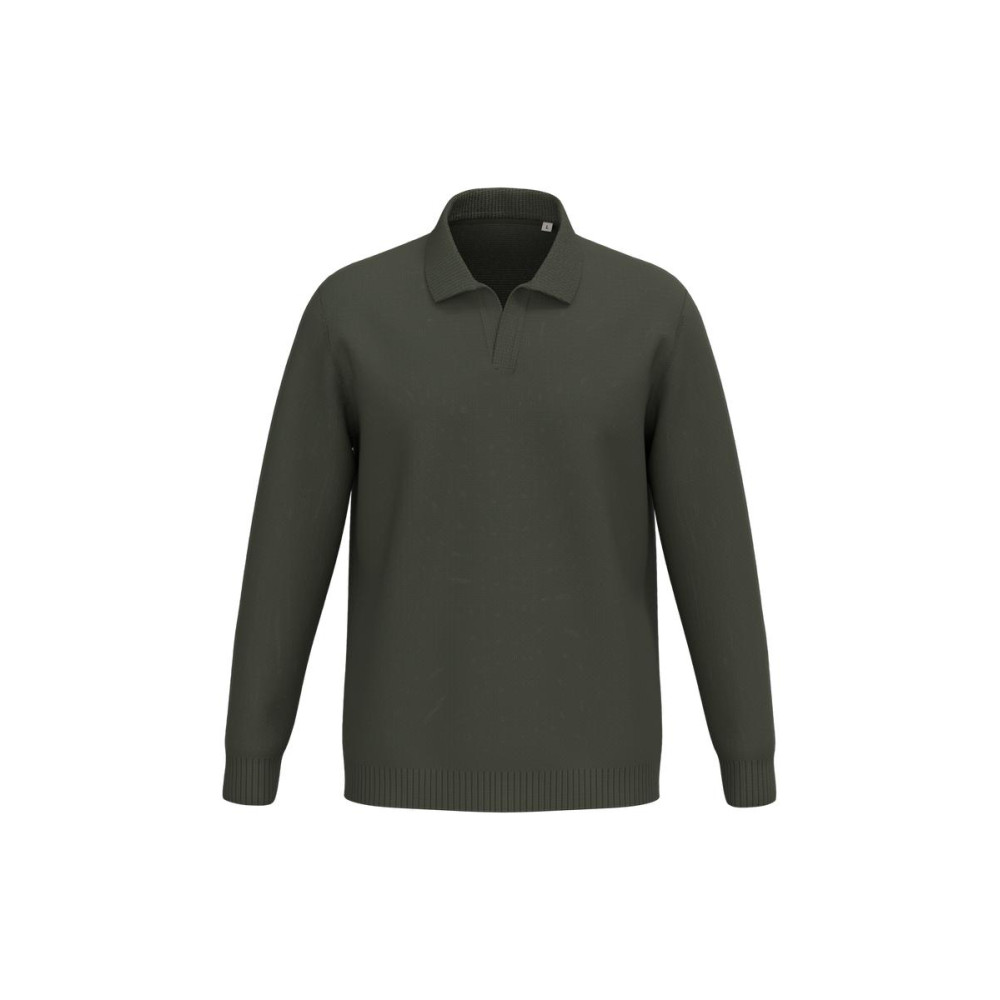 Pull homme à col polo