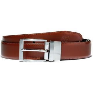 Ceinture en cuir à boucle