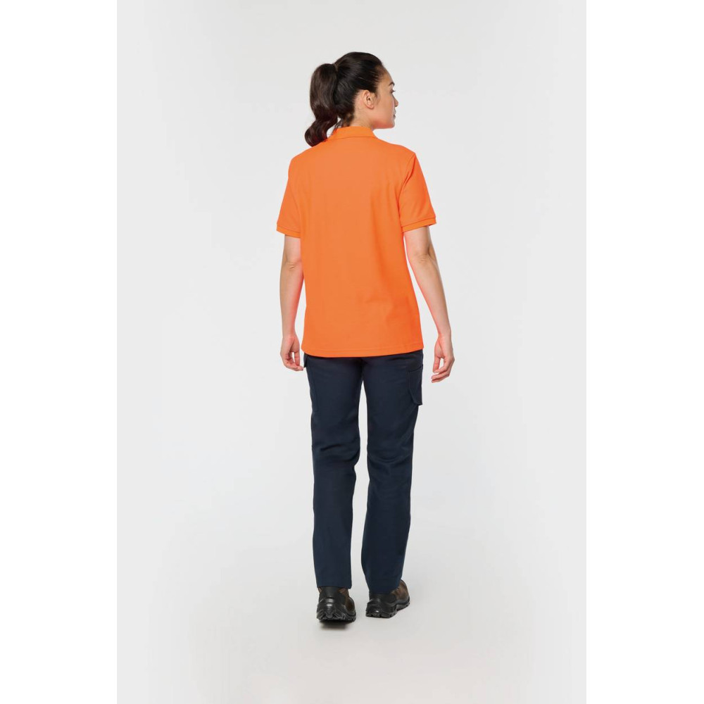 Polo unisexe écoresponsable coton/polyester 