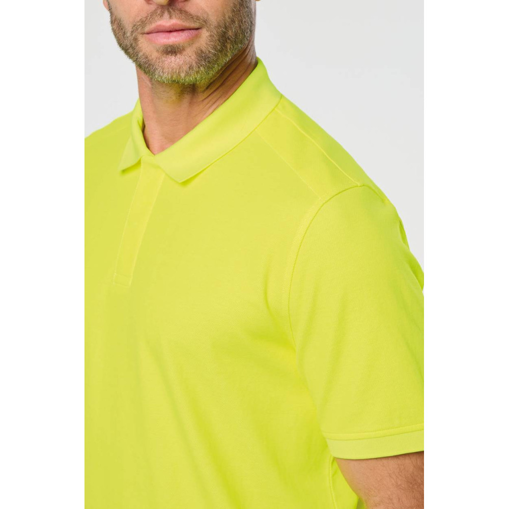 Polo unisexe écoresponsable coton/polyester 