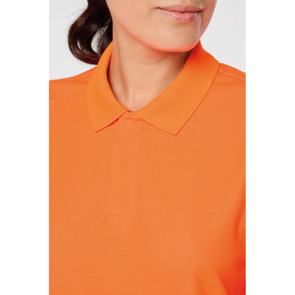 Polo unisexe écoresponsable coton/polyester 