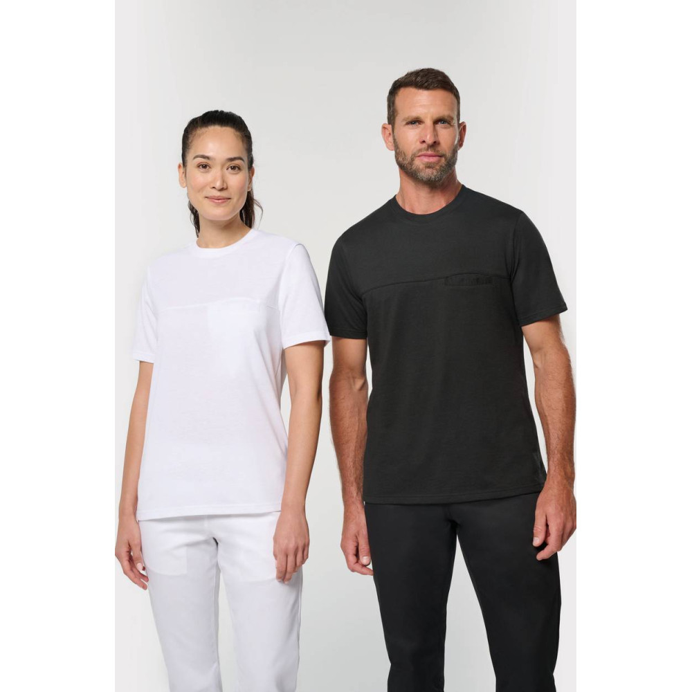 T-shirt de cuisine respirant unisexe 