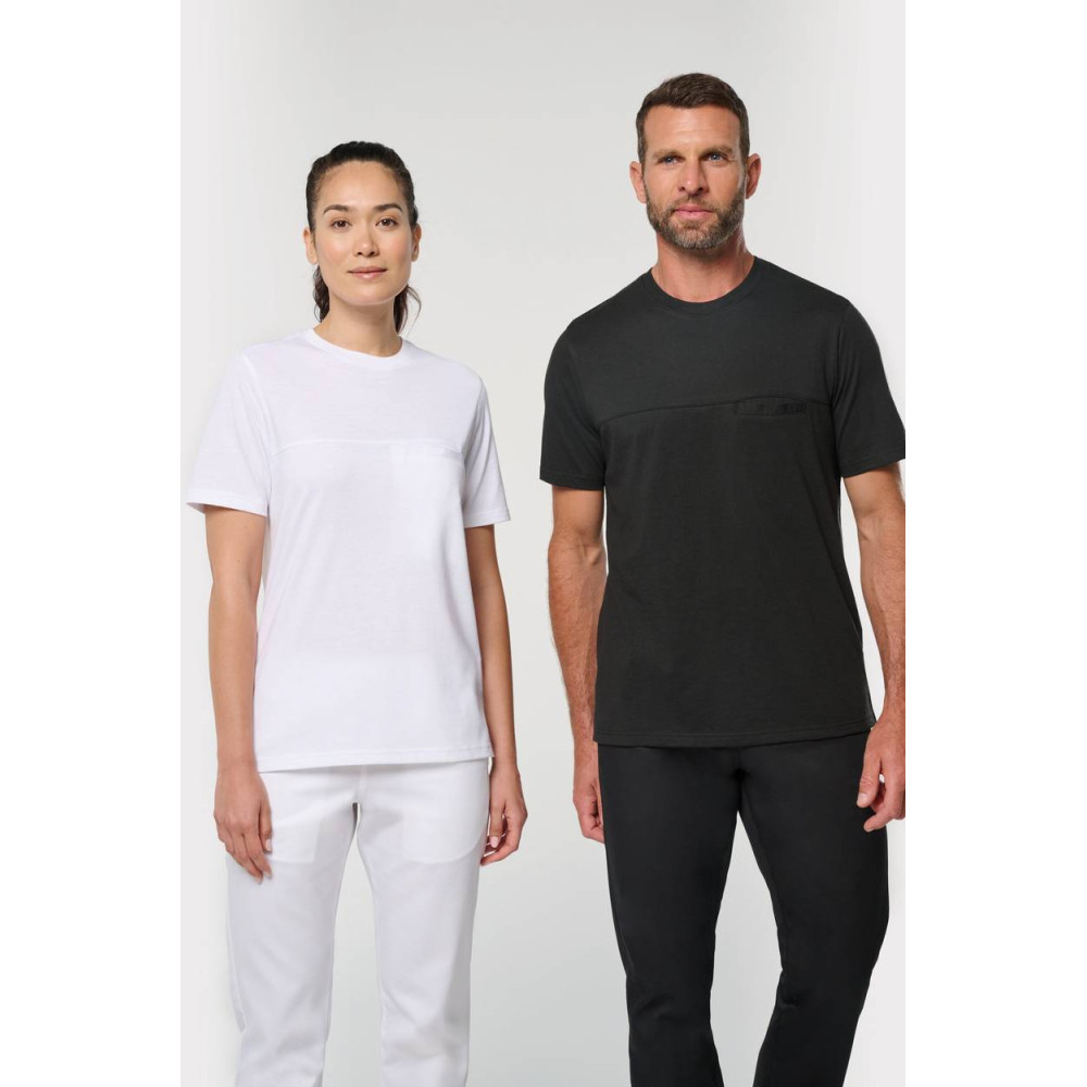T-shirt de cuisine respirant unisexe 