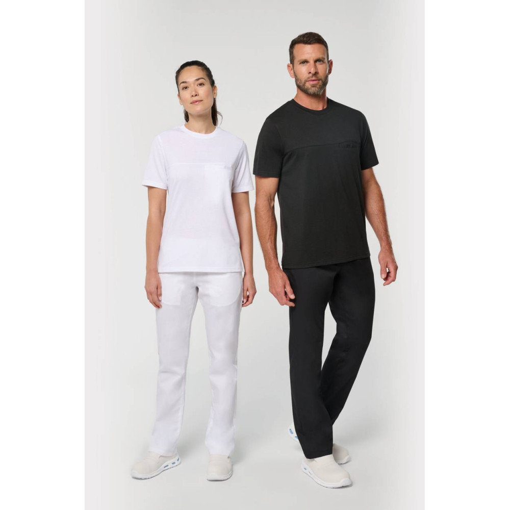 T-shirt de cuisine respirant unisexe 