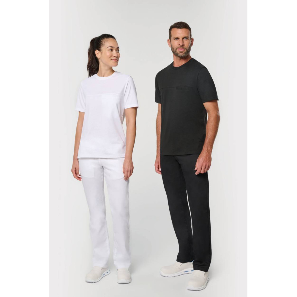 T-shirt de cuisine respirant unisexe 
