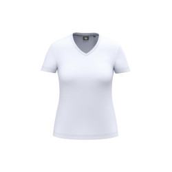 T-shirt écoresponsable col V antibactérien femme