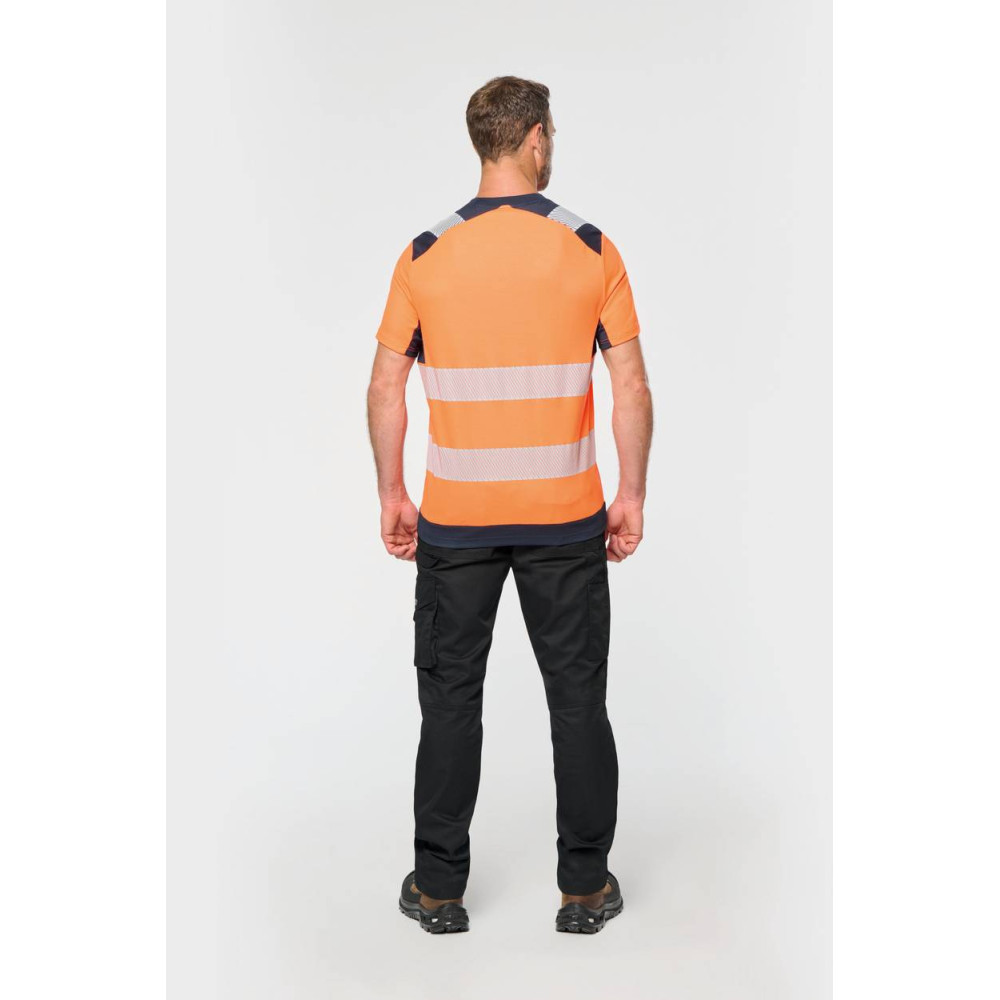 T-shirt de sécurité recyclé manches courtes unisexe
