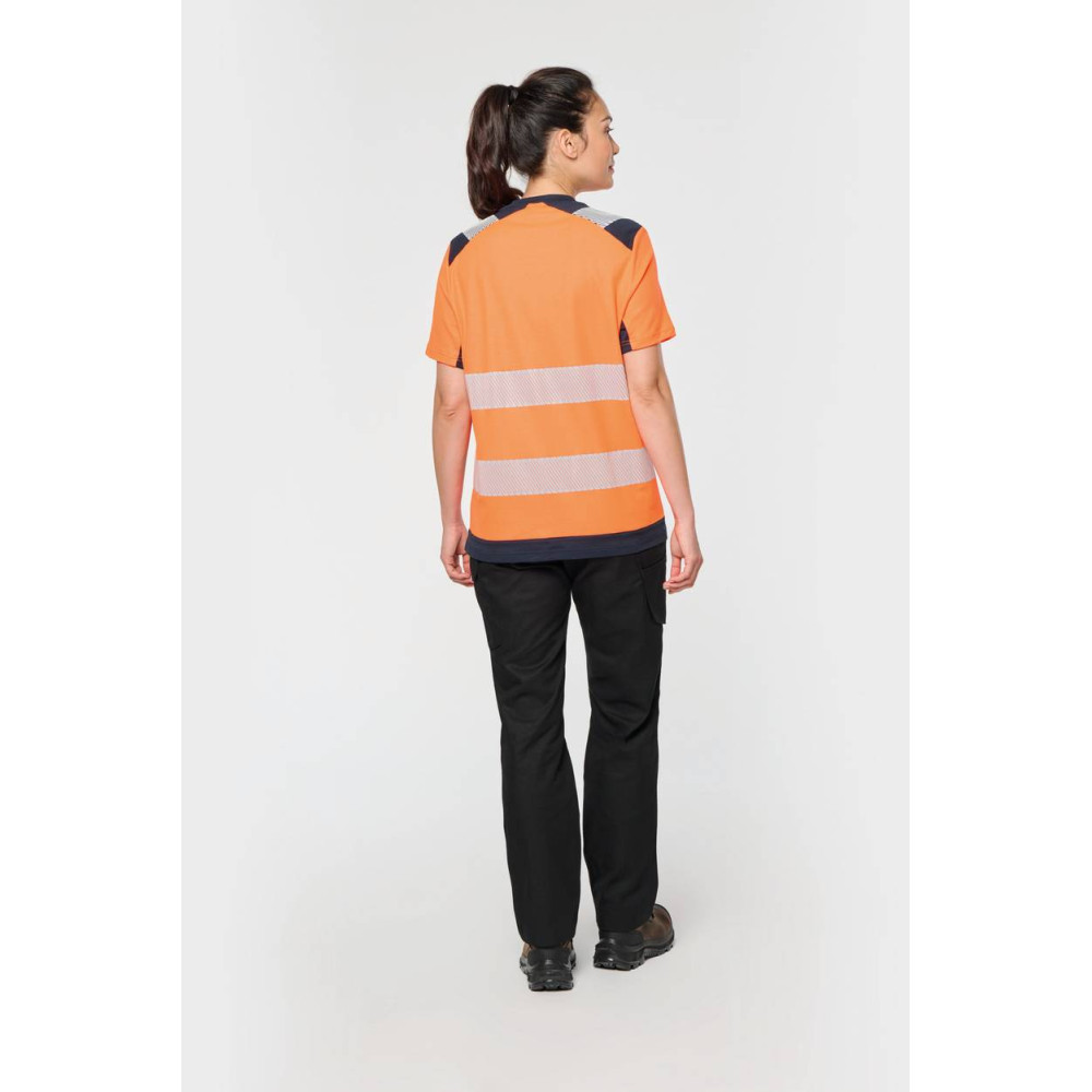 T-shirt de sécurité recyclé manches courtes unisexe
