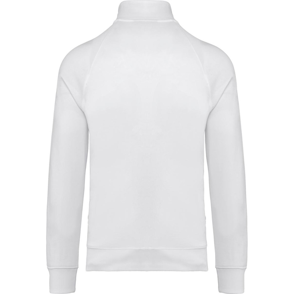 Veste molleton coton manches raglan unisexe
