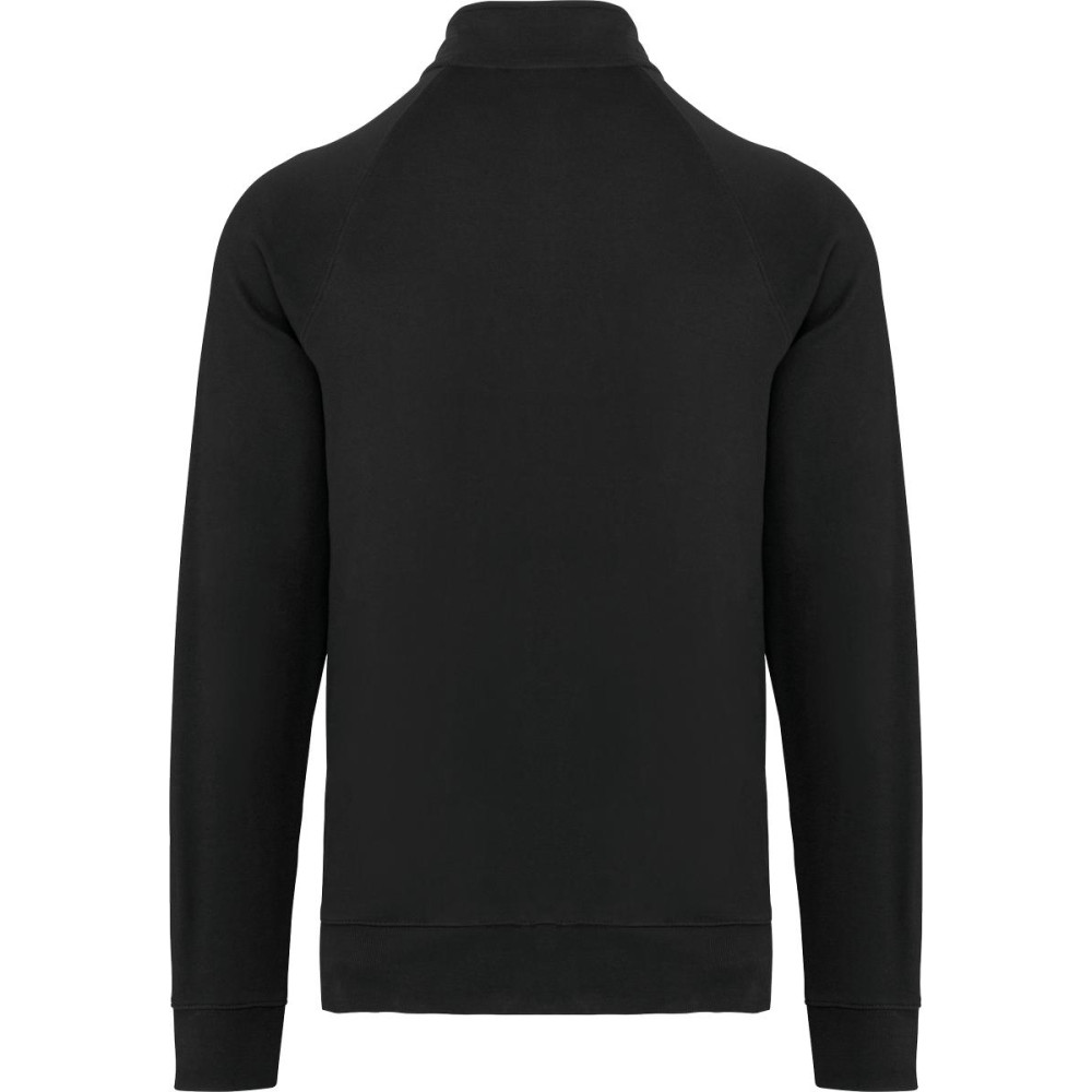 Veste molleton coton manches raglan unisexe