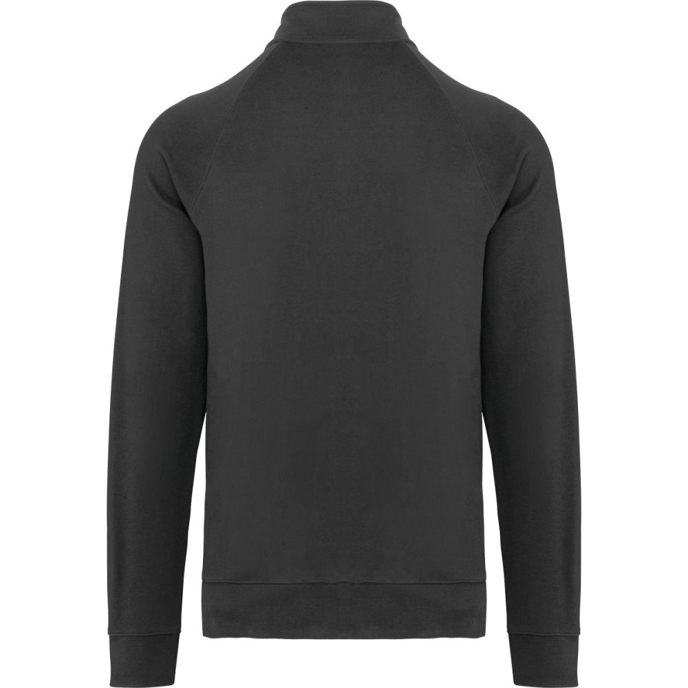 Veste molleton coton manches raglan unisexe