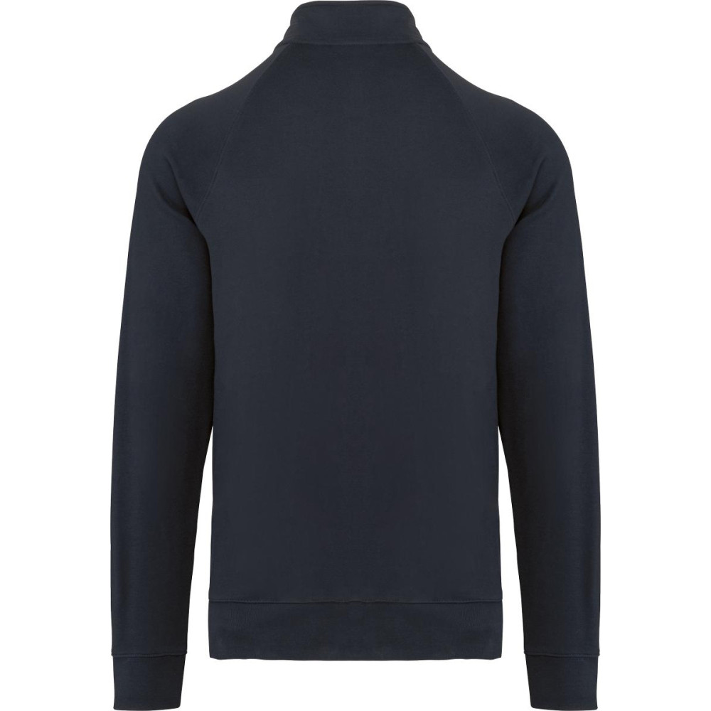 Veste molleton coton manches raglan unisexe