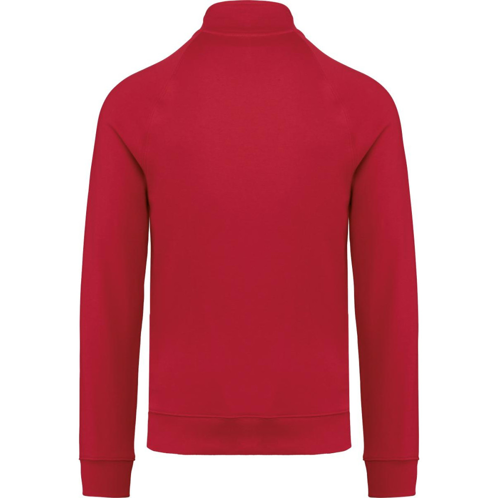 Veste molleton coton manches raglan unisexe