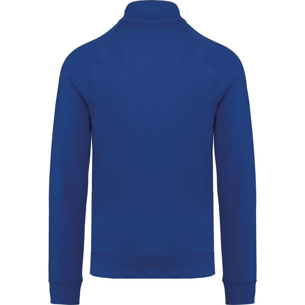 Veste molleton coton manches raglan unisexe
