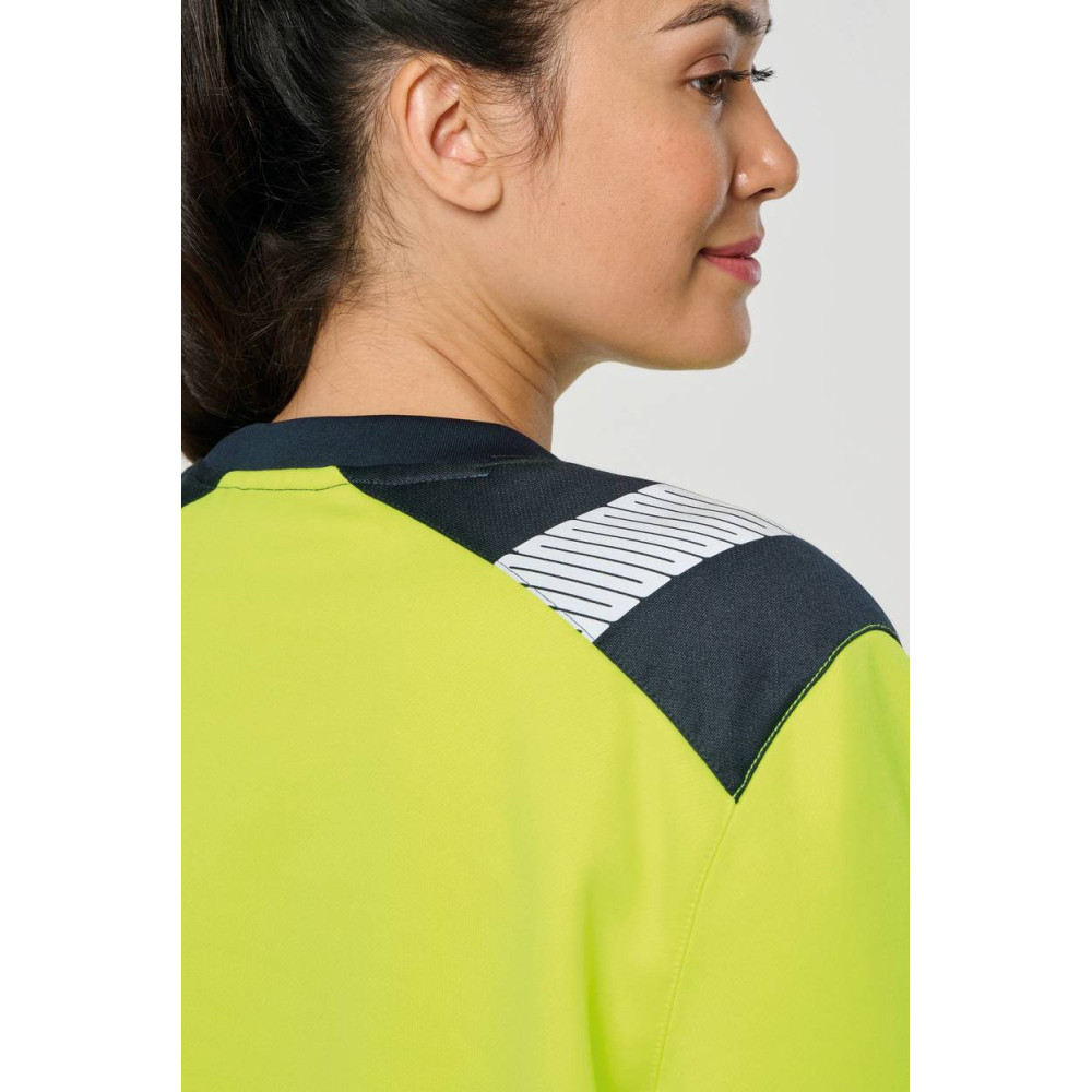 Sweat-shirt de sécurité recyclé col rond unisexe