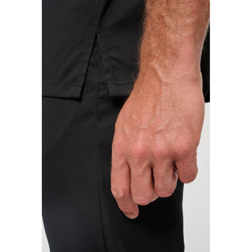 Veste de cuisine écoresponsable manches courtes unisexe