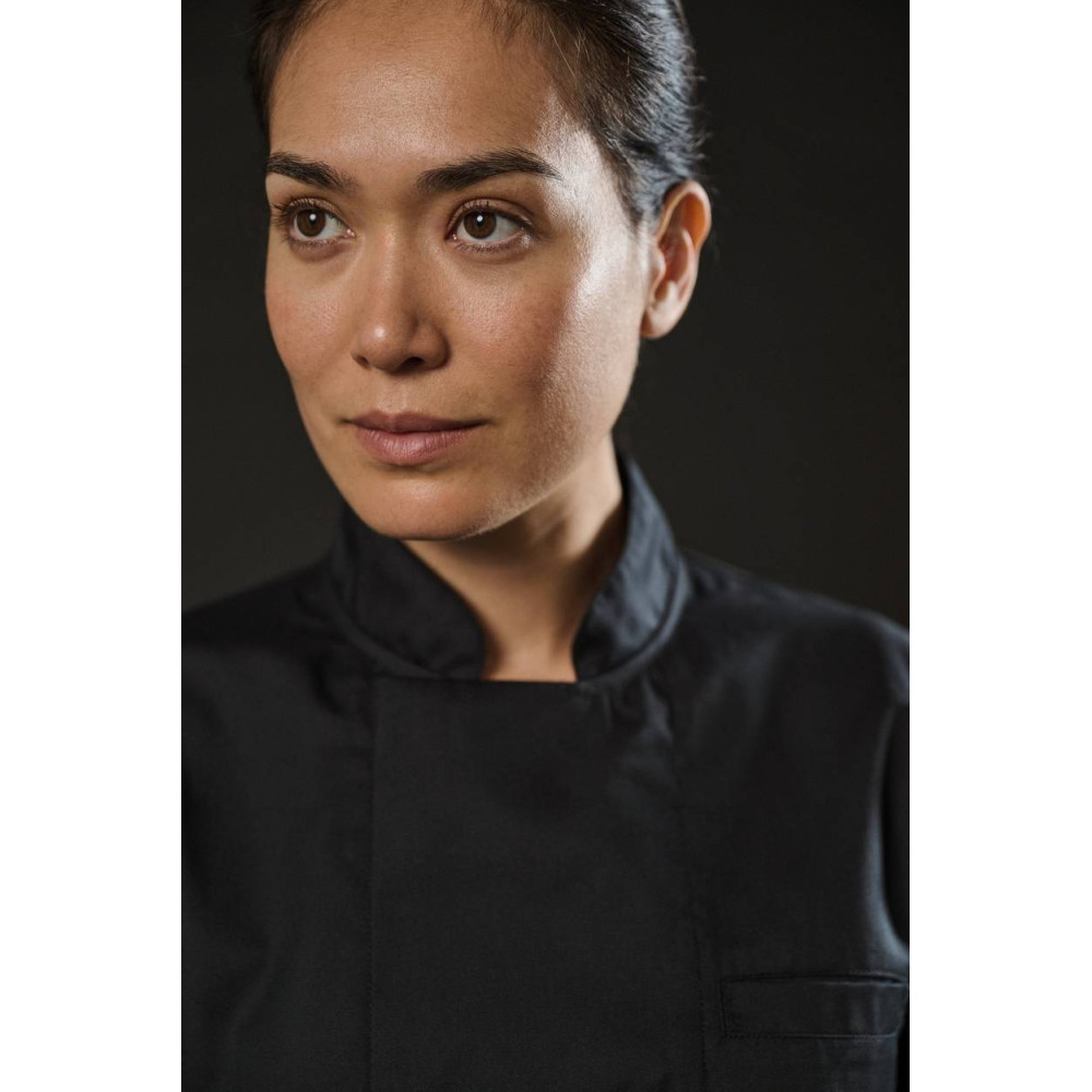 Veste de cuisine écoresponsable et respirante manches courtes unisexe 