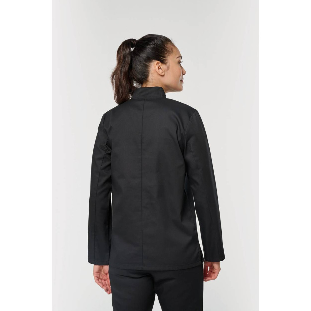 Veste de cuisine écoresponsable manches longues unisexe 