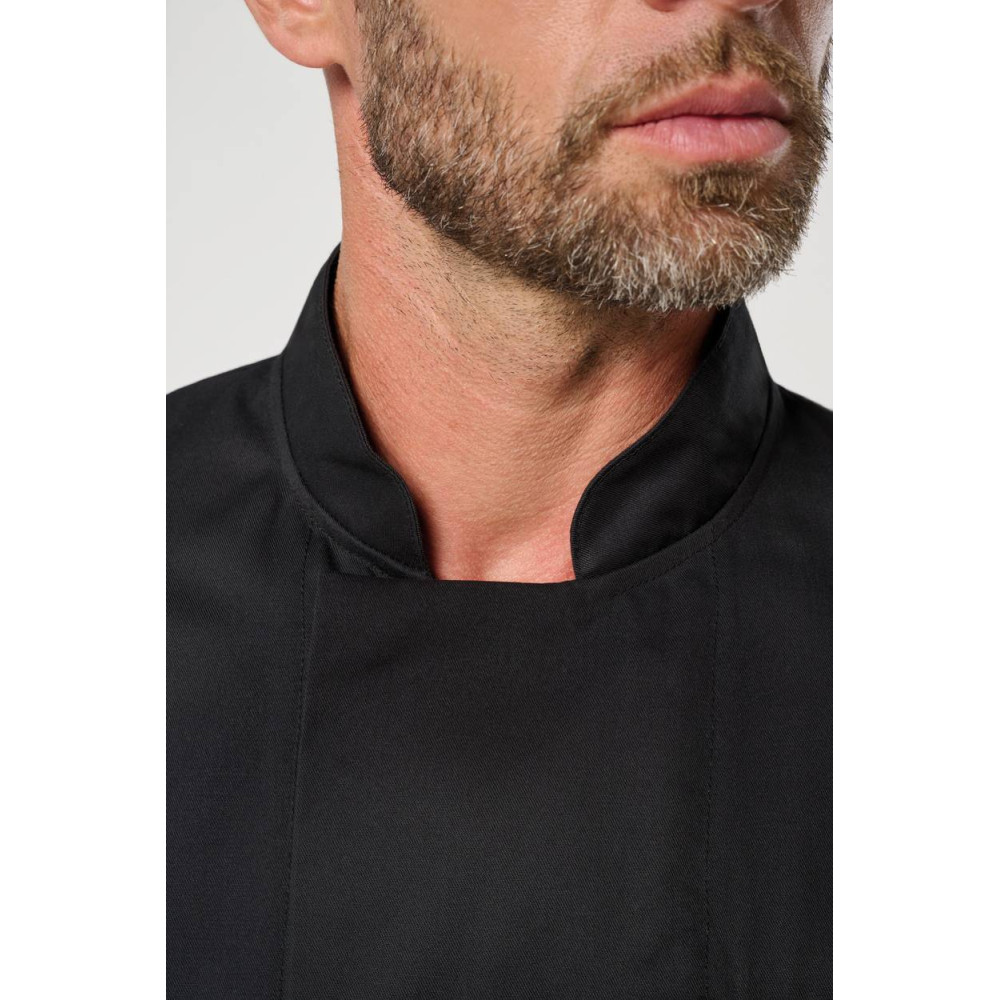 Veste de cuisine écoresponsable manches longues unisexe 
