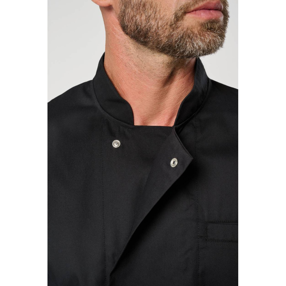 Veste de cuisine écoresponsable manches longues unisexe 