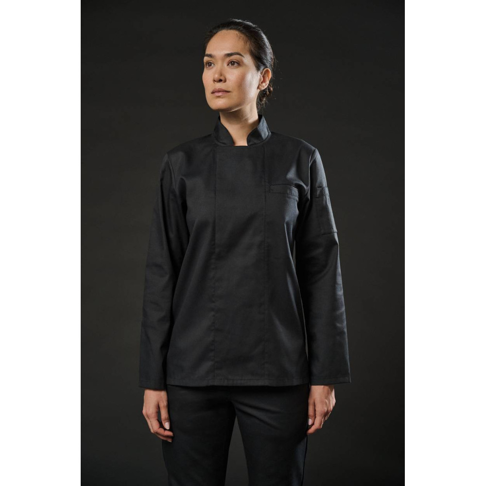Veste de cuisine écoresponsable manches longues unisexe 