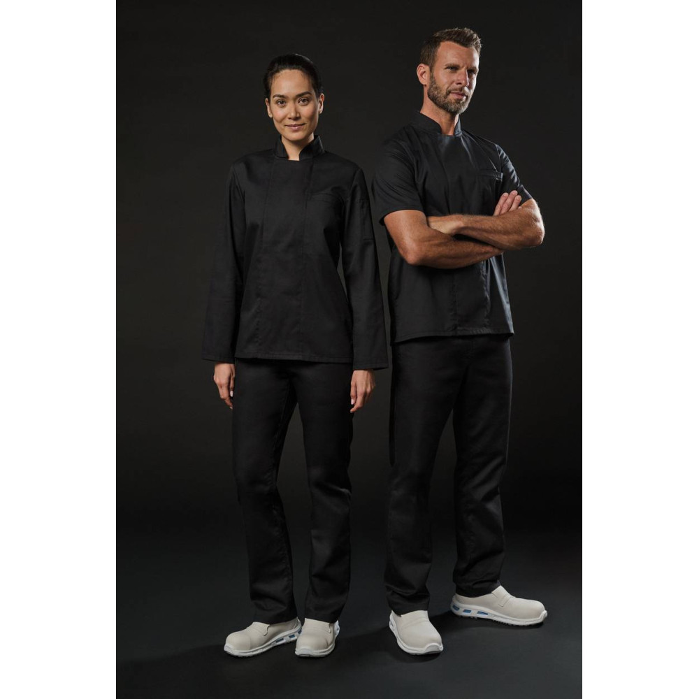 Veste de cuisine écoresponsable manches longues unisexe 