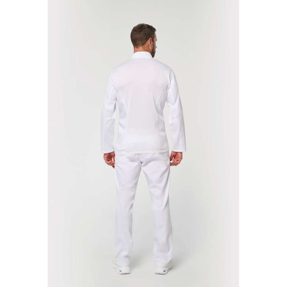 Veste de cuisine écoresponsable et respirante manches longues unisexe