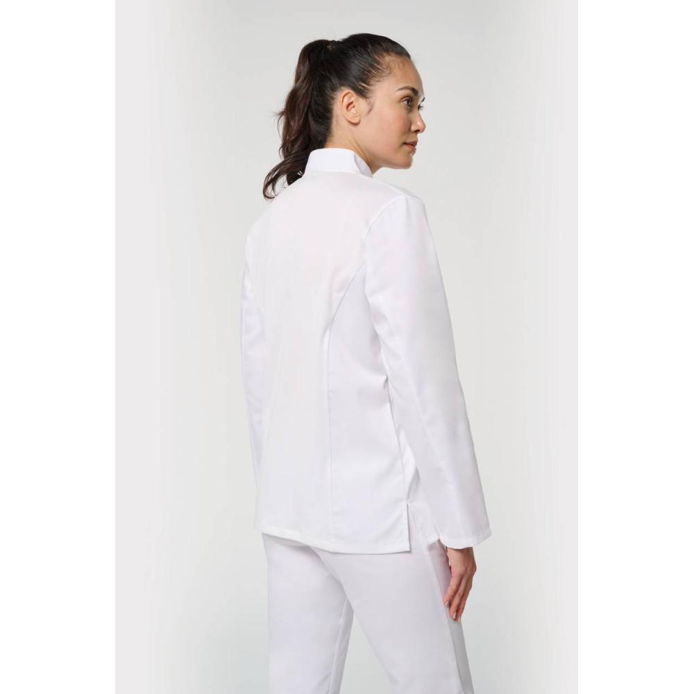 Veste de cuisine écoresponsable et respirante manches longues unisexe