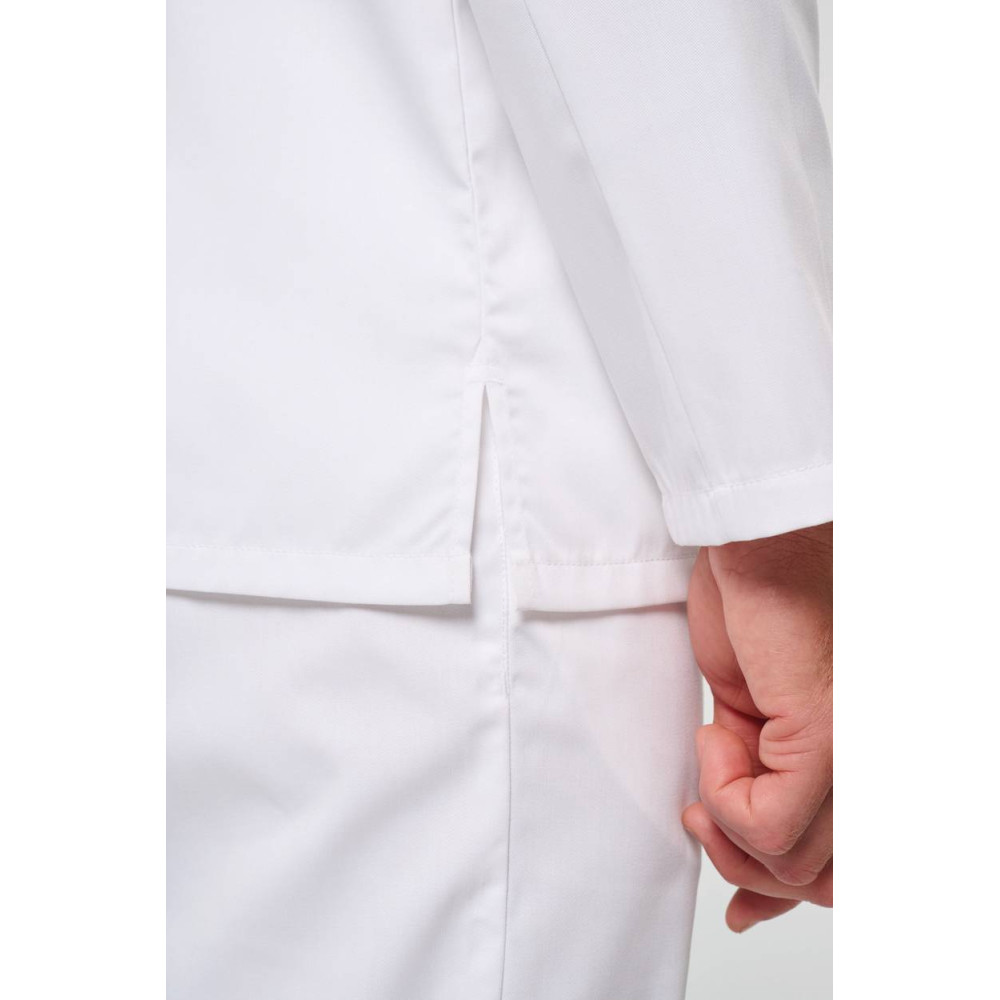 Veste de cuisine écoresponsable et respirante manches longues unisexe