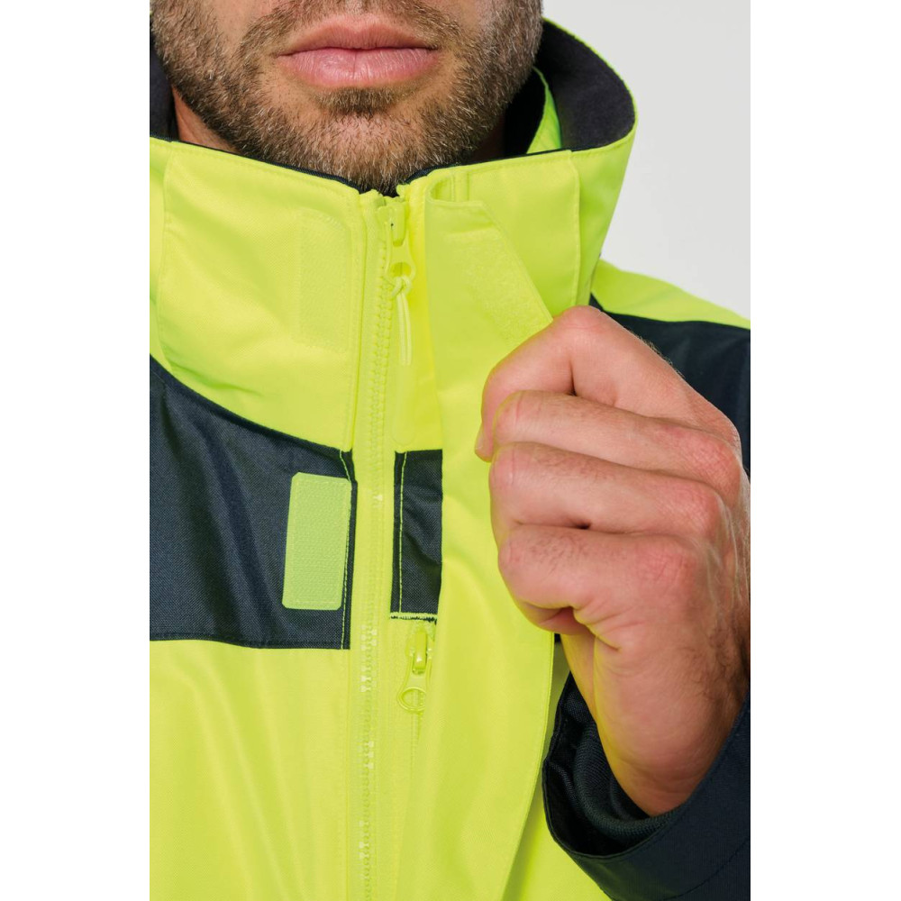Parka de sécurité recyclée 4 en 1 unisexe