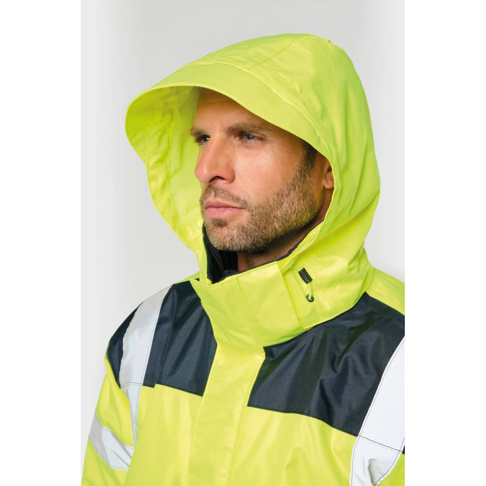 Parka de sécurité recyclée 4 en 1 unisexe
