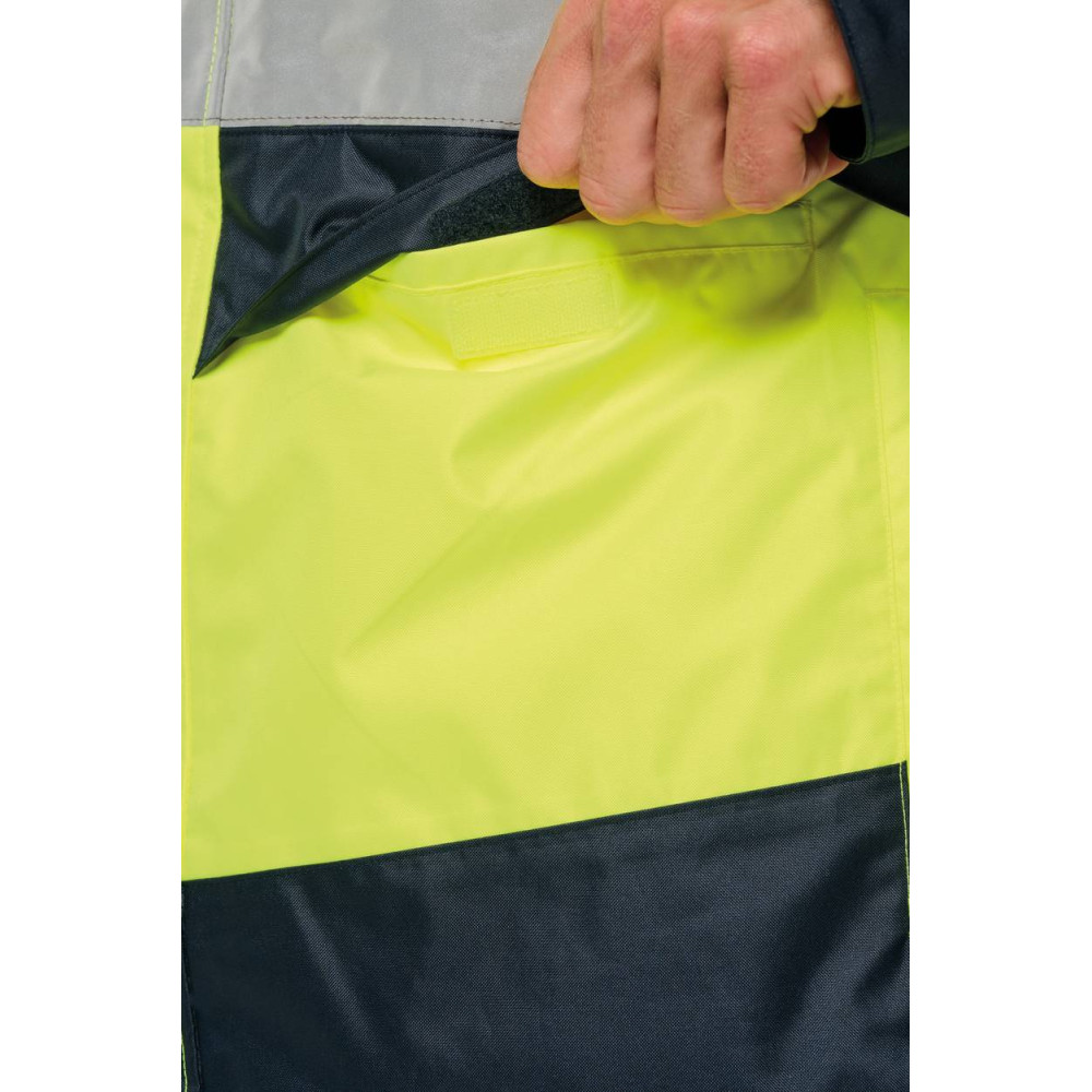 Parka de sécurité recyclée 4 en 1 unisexe
