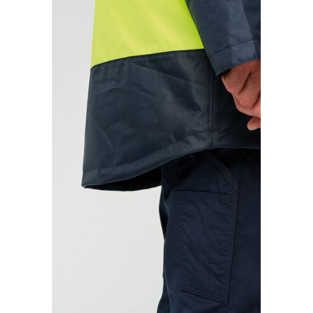 Parka de sécurité recyclée 4 en 1 unisexe