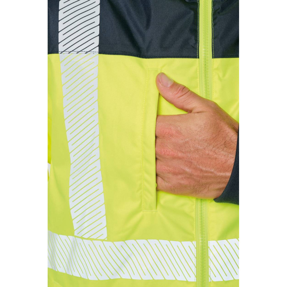 Parka de sécurité recyclée 4 en 1 unisexe