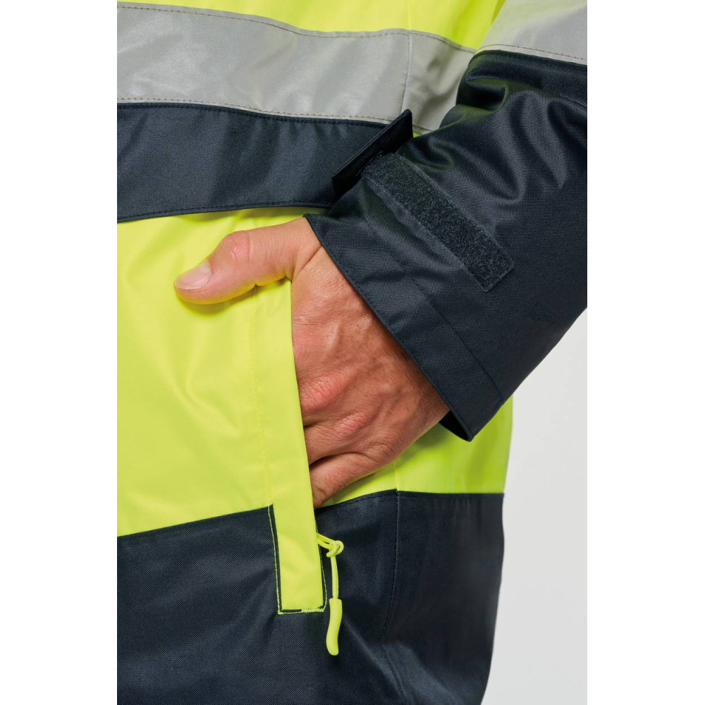 Parka de sécurité recyclée 4 en 1 unisexe