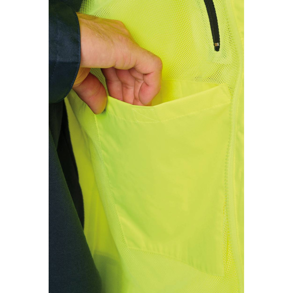 Parka de sécurité recyclée 4 en 1 unisexe