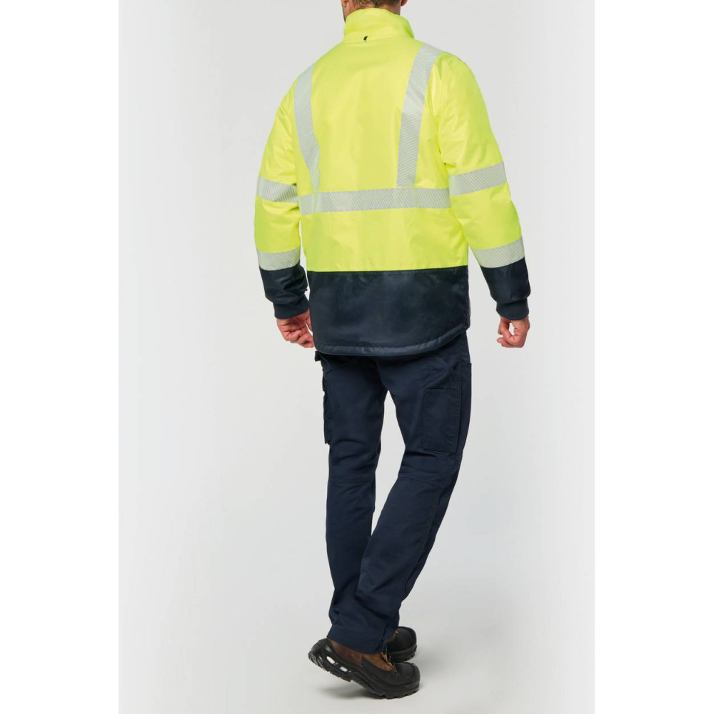 Parka de sécurité recyclée 4 en 1 unisexe