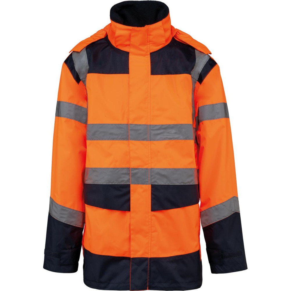 Parka de sécurité recyclée 4 en 1 unisexe