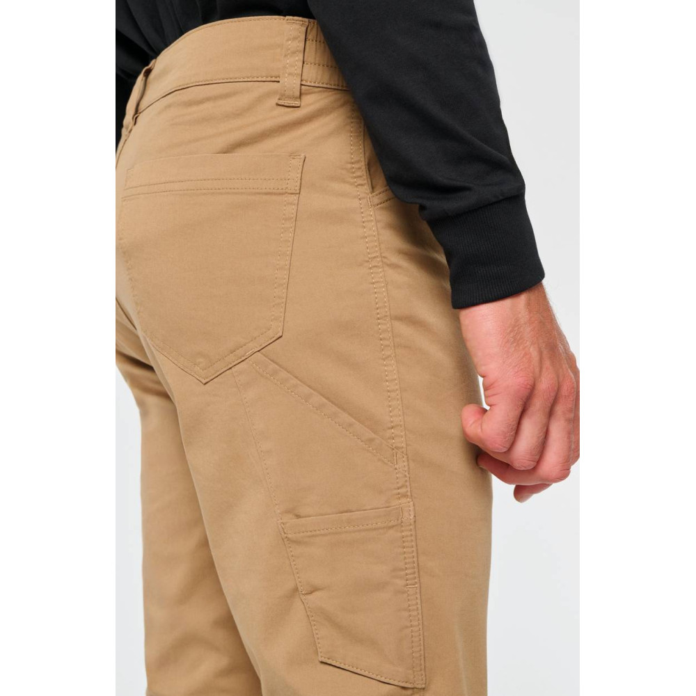 Pantalon stretch coton unisexe