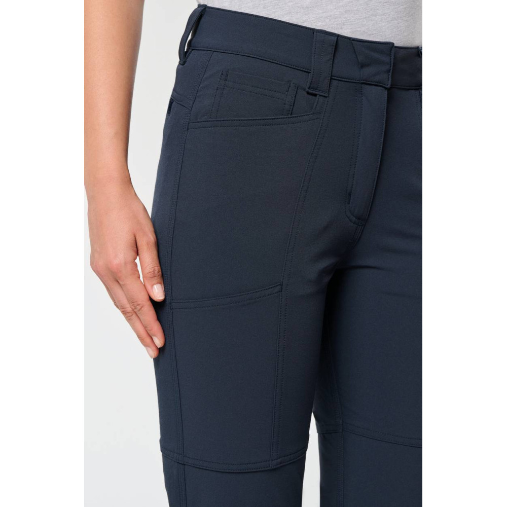 Pantalon recyclé stretch femme