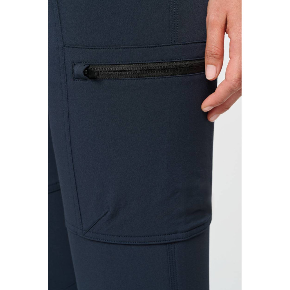 Pantalon recyclé stretch femme