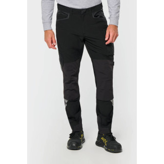 Pantalon léger stretch recyclé multipoches unisexe 