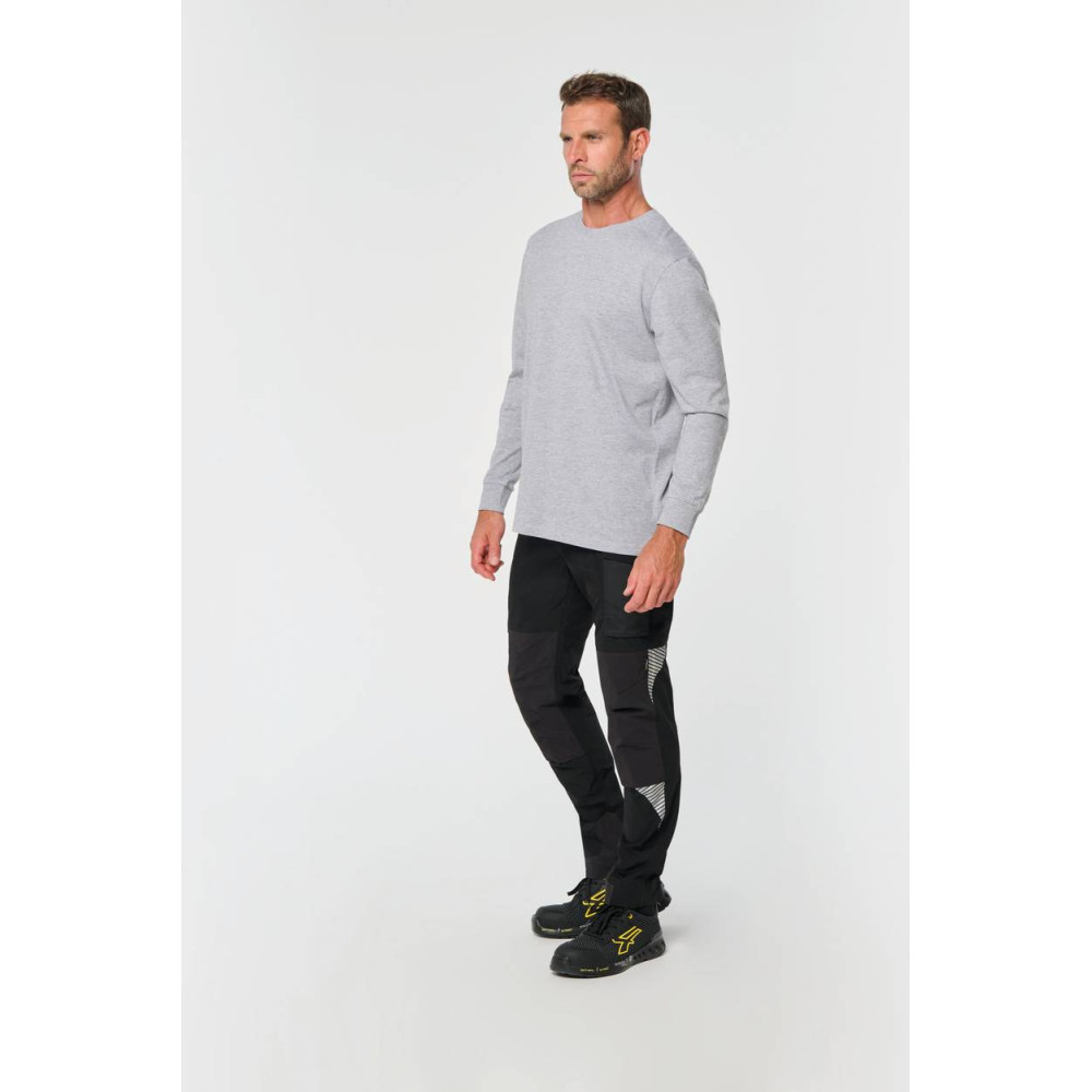 Pantalon léger stretch recyclé multipoches unisexe 