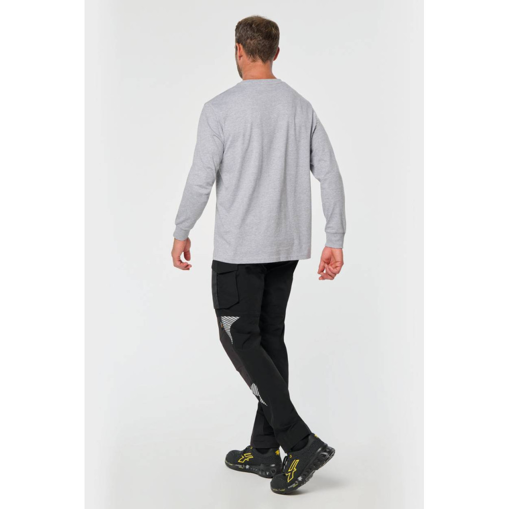 Pantalon léger stretch recyclé multipoches unisexe 