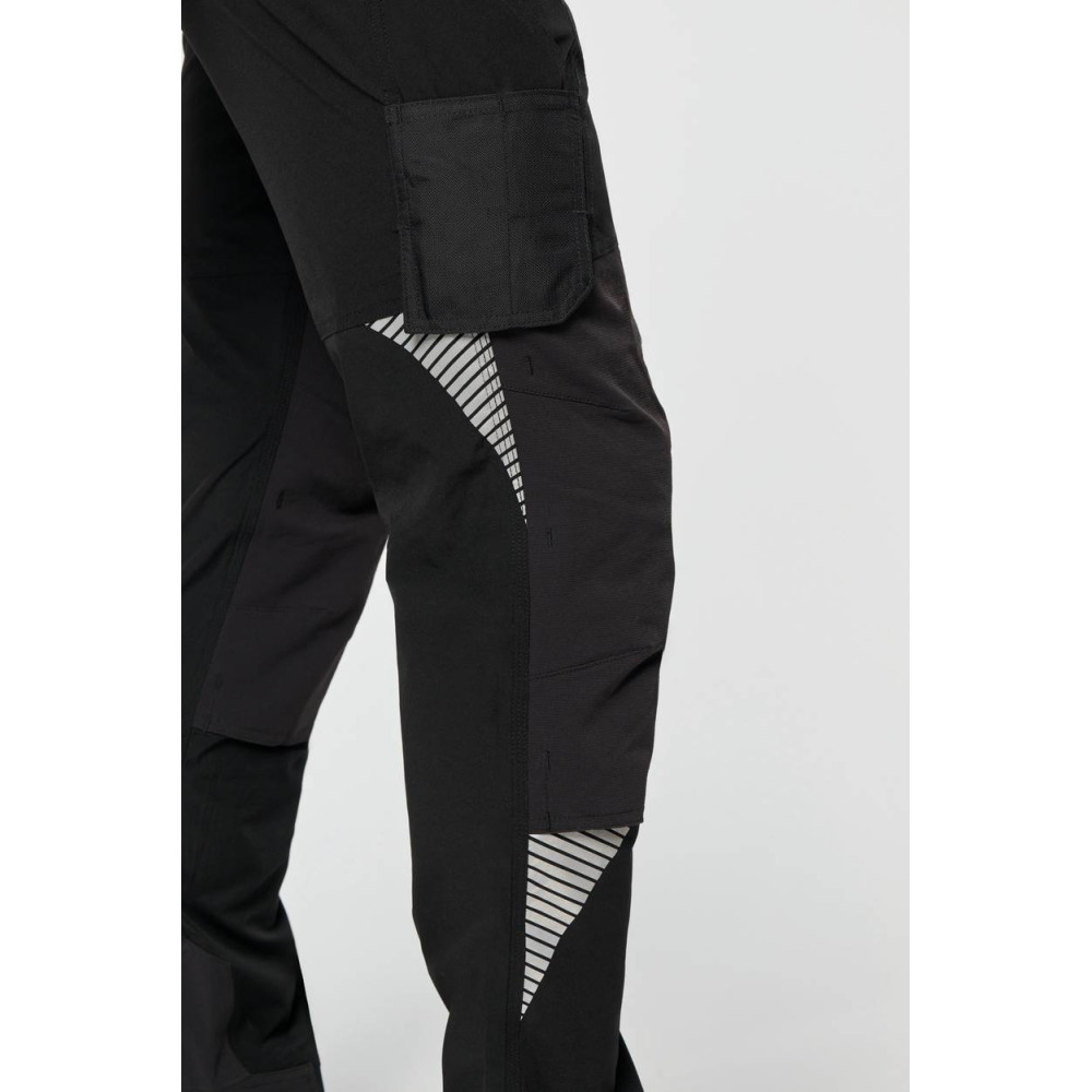 Pantalon léger stretch recyclé multipoches unisexe 