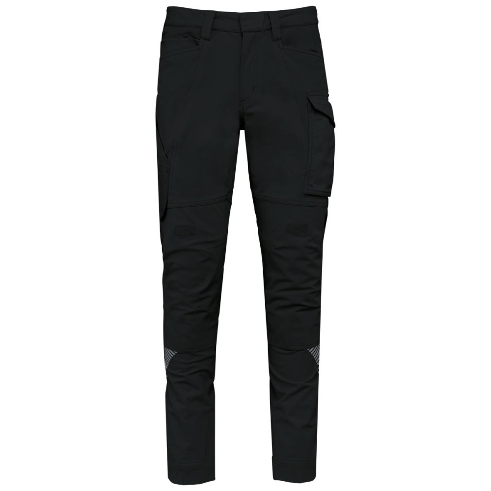 Pantalon léger stretch recyclé multipoches unisexe 