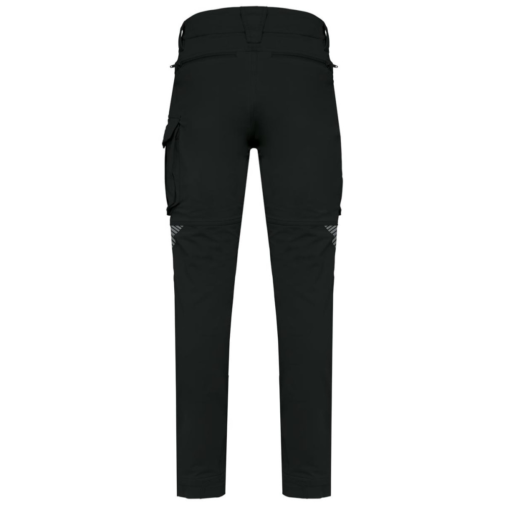 Pantalon léger stretch recyclé multipoches unisexe 
