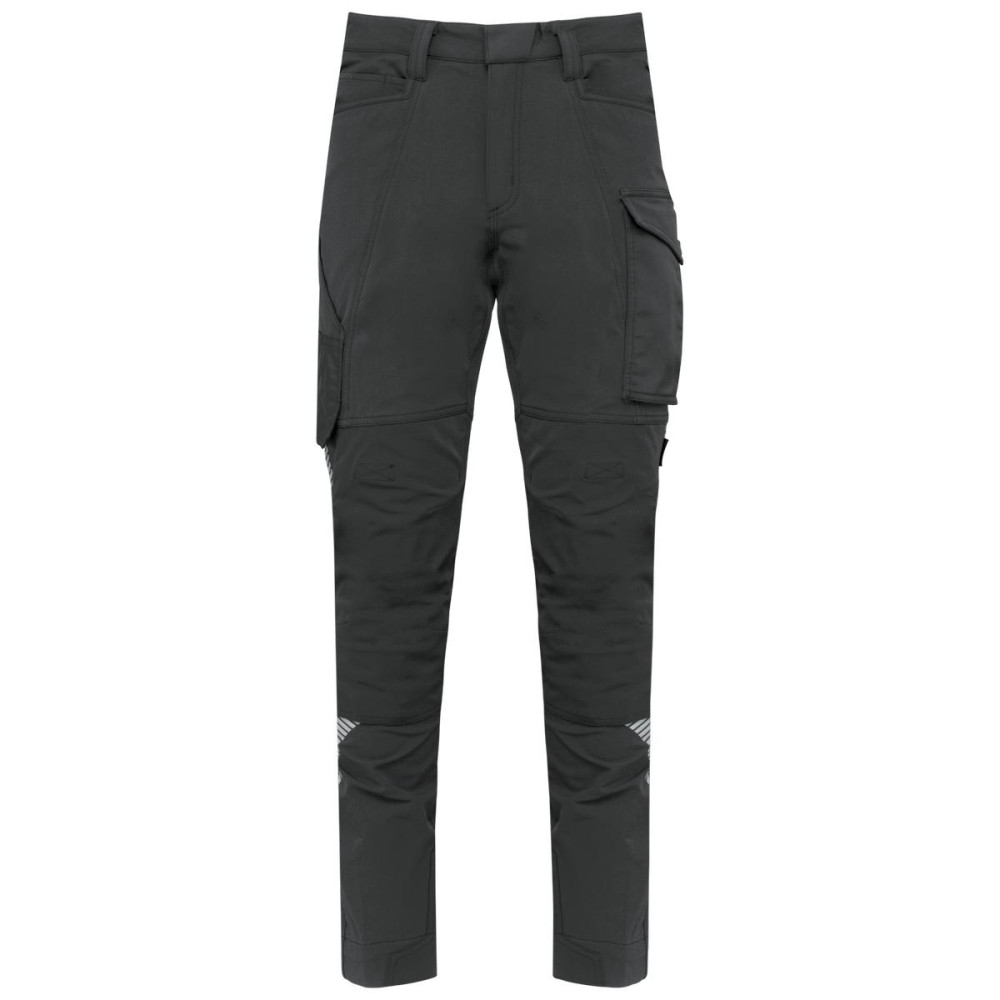 Pantalon léger stretch recyclé multipoches unisexe 