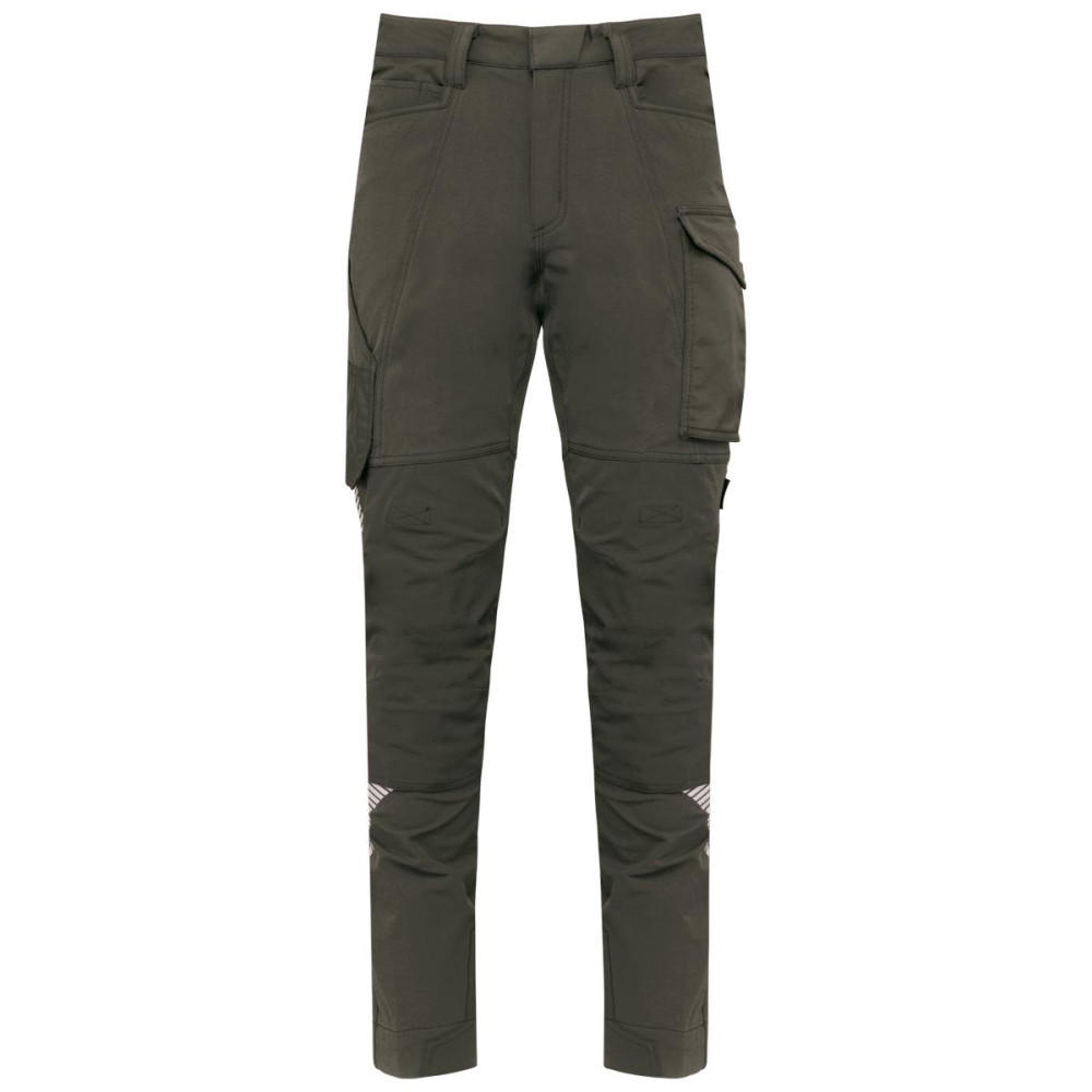 Pantalon léger stretch recyclé multipoches unisexe 